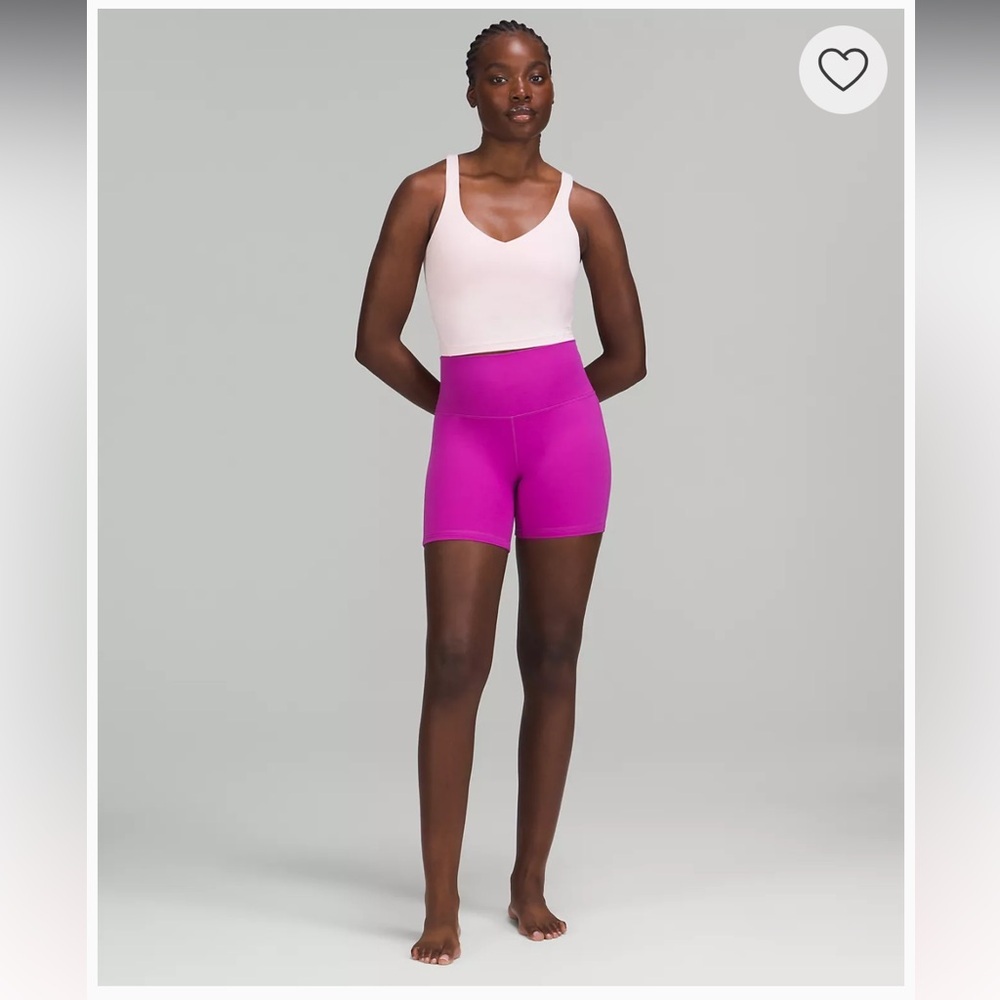 620. Lululemon NWT Align Tank Top
Light Support, A/B Cup strawberry milkshake 0